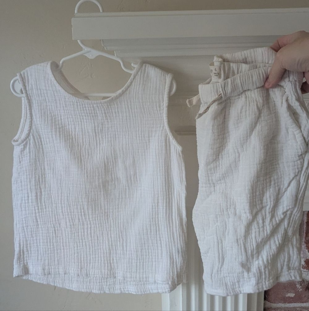 Hart + Land | Tank & Shorts Muslin Set